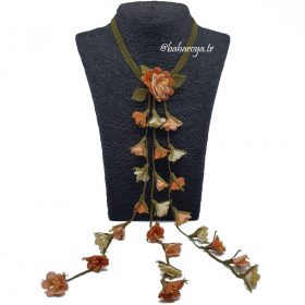 Needle Lace Foulard Necklace Special Autumn