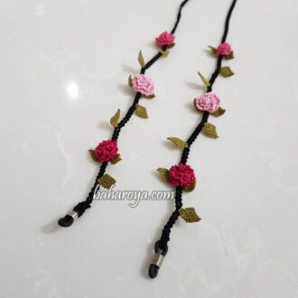 İğne Oyası Tomurcuk Gözlük İpi Pembe - Açık Pembe