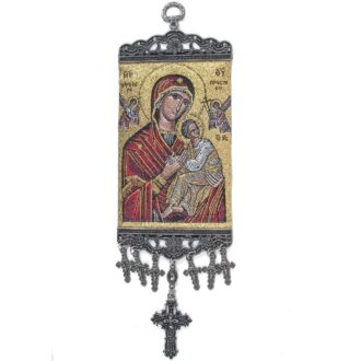 10 cm İkon Duvar Süs - Hristiyan Figür Model: 1677