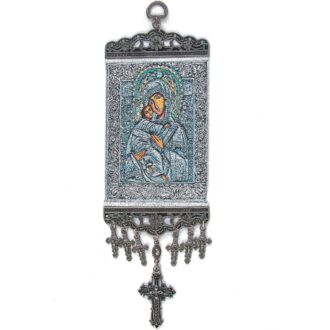 10 cm İkon Duvar Süs - Hristiyan Figür Model: 1678