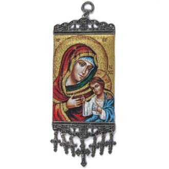 10 cm İkon Duvar Süs - Hristiyan Figür Model: 1679