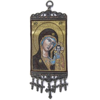 10 cm İkon Duvar Süs - Hristiyan Figür Model: 1716