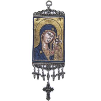 10 cm İkon Duvar Süs - Hristiyan Figür Model: 1802