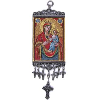 10 cm İkon Duvar Süs - Hristiyan Figür Model: 1813