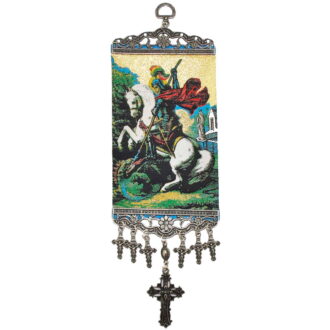 10 cm İkon Duvar Süs - Hristiyan Figür Model: 1127