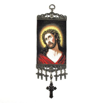 10 cm İkon Duvar Süs - Hristiyan Figür Model: 1205
