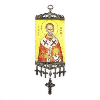 10 cm İkon Duvar Süs - Hristiyan Figür Model: 1228