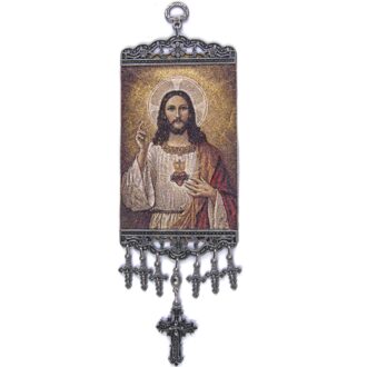 10 cm İkon Duvar Süs - Hristiyan Figür Model: 1814