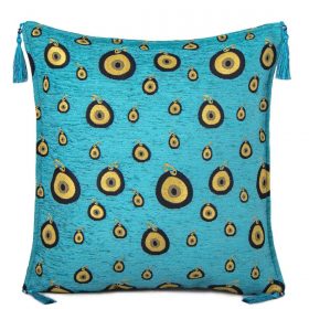 45x45 cm Evil Eye Patterned Cushion Cover / Pillow Cover No: 0255