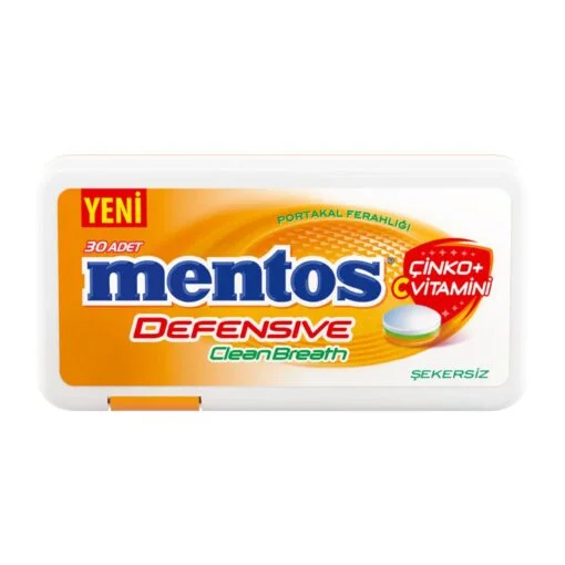 Mentos Defensive Portakal Şeker 21g