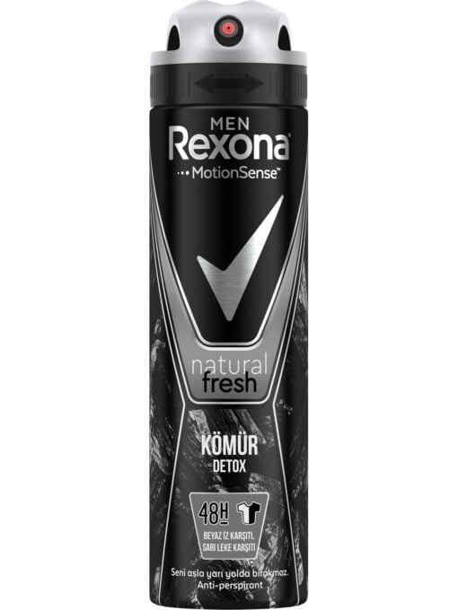 Rexona Deo Men Natural Fresh Kömür Detox 150 ml