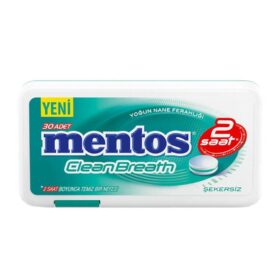 Mentos Clean Breath Yoğun Nane Şeker 21g