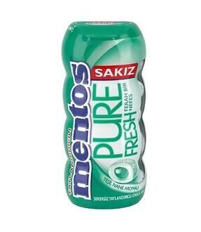 Mentos Pure Fresh Yeşil Nane 30g
