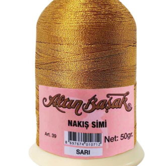 Altınbaşak Nakış Simi 50g Altın