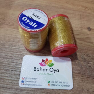 Oyalı Suni İpek Simli Altın