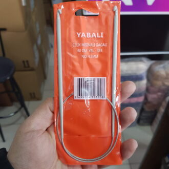 Yabalı Çelik Misinalı Gagalı Şiş 60 cm 4.5mm