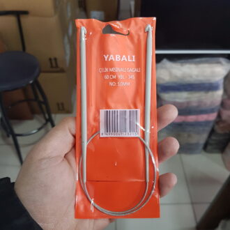 Yabalı Çelik Misinalı Gagalı Şiş 60 cm 5mm