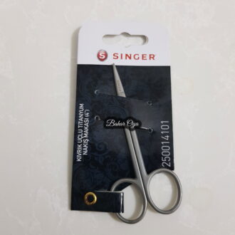 Singer Kıvrık Uçlu Nakış Makası Titanyum