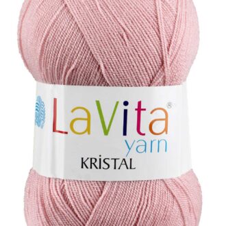 Lavita Kristal Örgü İpi 4142 - Gül Kurusu