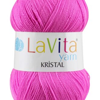 Lavita Kristal Örgü İpi 4144 - Fuşya Açık