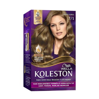 Koleston Kit Saç Boyası - 7/1 Küllü Kumral