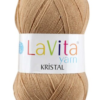 Lavita Kristal Örgü İpi 7013 - Sütlü Kahve