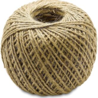 Jüt İp Cilasız - (Kırnap İp Naturel) - 100g