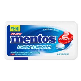 Mentos Clean Breath Nane Şeker 21g