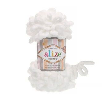 Alize Puffy 55 - Beyaz
