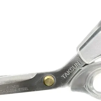Taksun Makas GL 119 Tırtıklı (Beyaz Sap) - 23cm