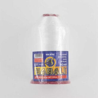 Yabalı Polyester Nakış İpi 340g - No 60 - Karbeyaz
