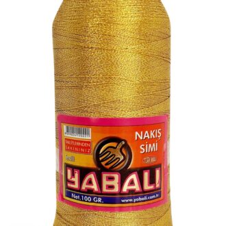 Yabalı Nakış Simi 100 g - Altın