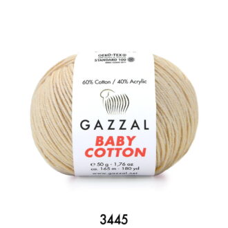 Gazzal Baby Cotton 50 g - 3445