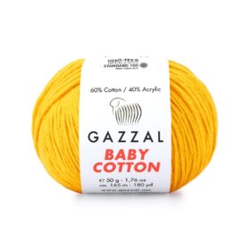 Gazzal Baby Cotton 50 g - 3417