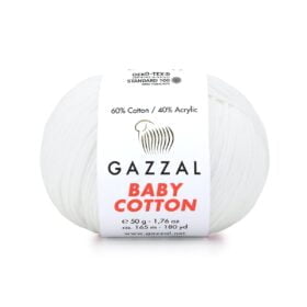 Gazzal Baby Cotton 50 g - 3432
