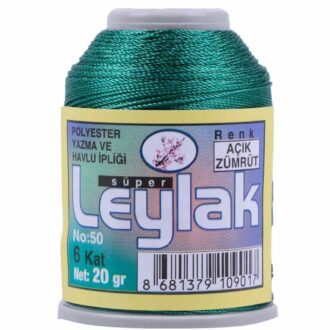 Leylak İğne Oyası İpi 20 g - Açık Zümrüt
