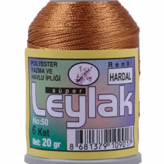 Leylak İğne Oyası İpi 20 g - Hardal