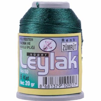 Leylak İğne Oyası İpi 20 g - Zümrüt