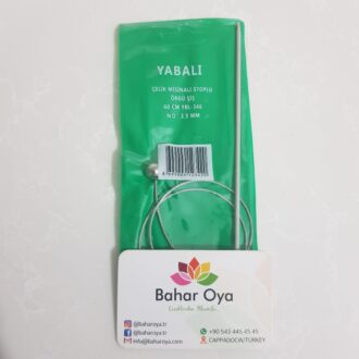 Yabalı Çelik Misinalı Gagalı Stoplu 60 cm 2.5mm