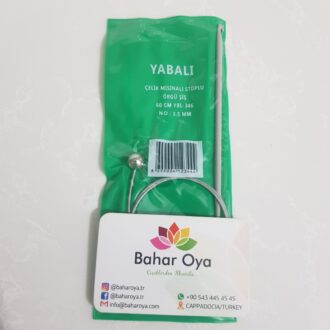 Yabalı Çelik Misinalı Gagalı Stoplu 60 cm 3.5mm