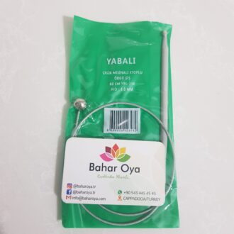 Yabalı Çelik Misinalı Gagalı Stoplu 60 cm 6mm
