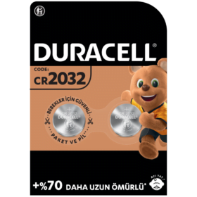 Duracell Düğme Pil CR2032 - 2li Paket