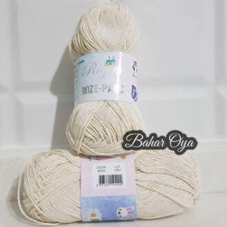 Rozetti Roze-Panç Pamuklu İp 40102 - Krem