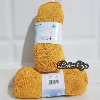 Rozetti Roze-Panç Pamuklu İp 40104 - Hardal