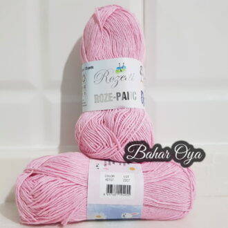 Rozetti Roze-Panç Pamuklu İp 40107 - Pembe