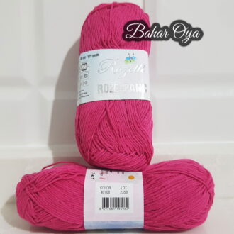 Rozetti Roze-Panç Pamuklu İp 40108 - Fuşya