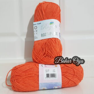 Rozetti Roze-Panç Pamuklu İp 40111 - Turuncu