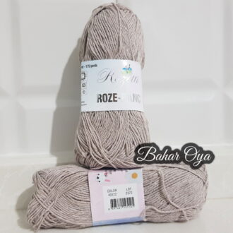 Rozetti Roze-Panç Pamuklu İp 40122 - Taş Rengi