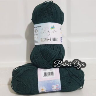 Rozetti Roze-Panç Pamuklu İp 40131 - Koyu Yeşil