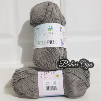 Rozetti Roze-Panç Pamuklu İp 40133 - Gri